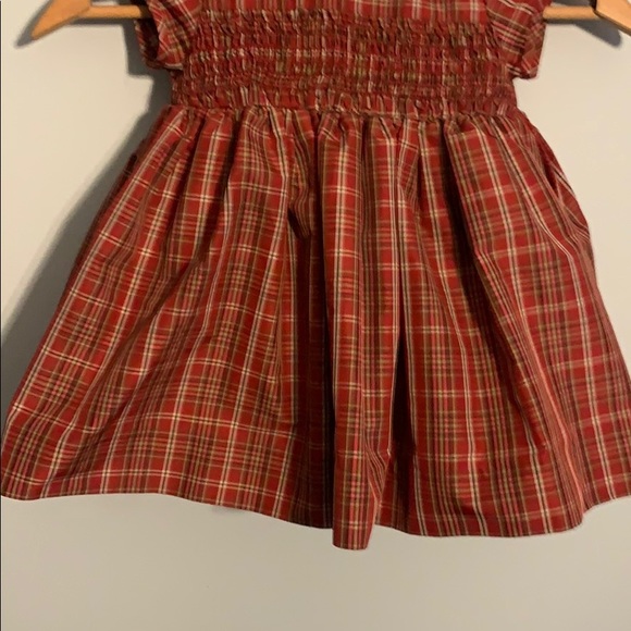 Baby Gap plaid smocked collar dress - Picture 3 of 8
